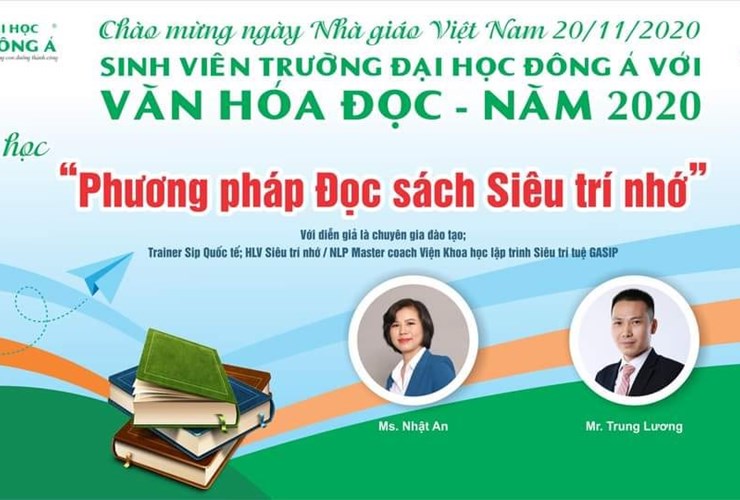 Sự kiện đặc biệt "PHƯƠNG PHÁP ĐỌC SÁCH SIÊU TRÍ NHỚ" 